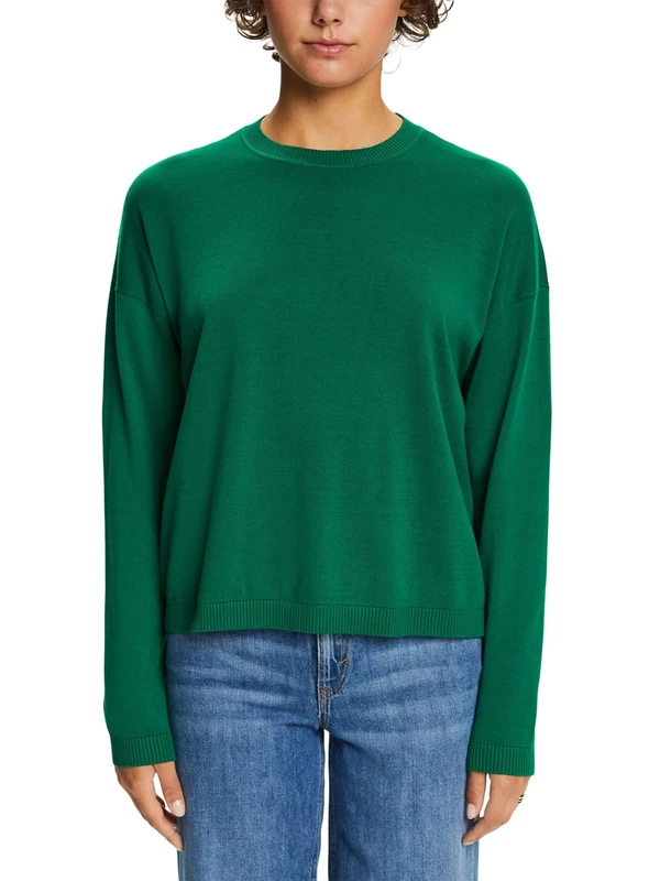 ESPRIT Women's Jumper, 300/Dark Green, XXS
