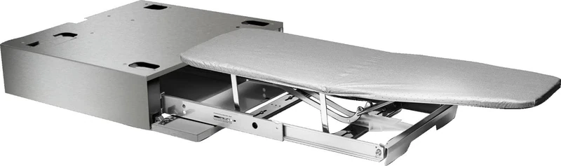 Asko Pull-Out Ironing Board (Connector) for Built-in Washing Machines and dryers HI1153S, Stainless Steel