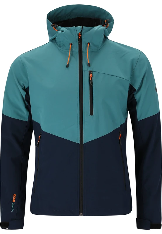 WHISTLER Men's Rodney Softshell Jacket, 2063 Hydro, S - Image 1