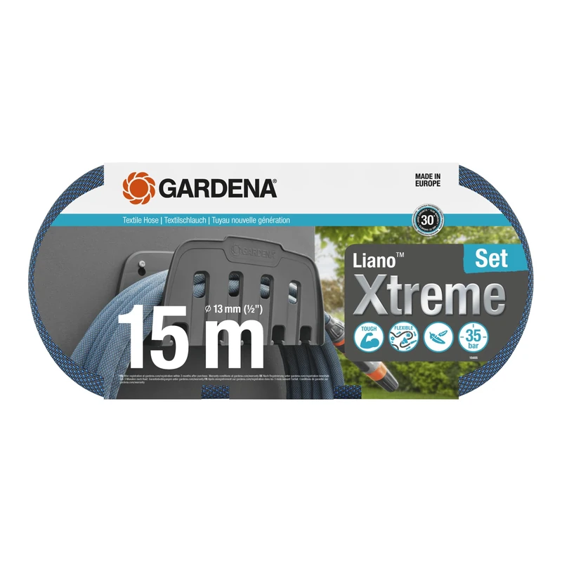 GAR 1x Liano™ Xtreme 15 m, 1x 18300, 1x 18225/18264, 1x 18220, 1x Liano™ Waterstop, 1x Liano™ Trouser Connector, 1x 241