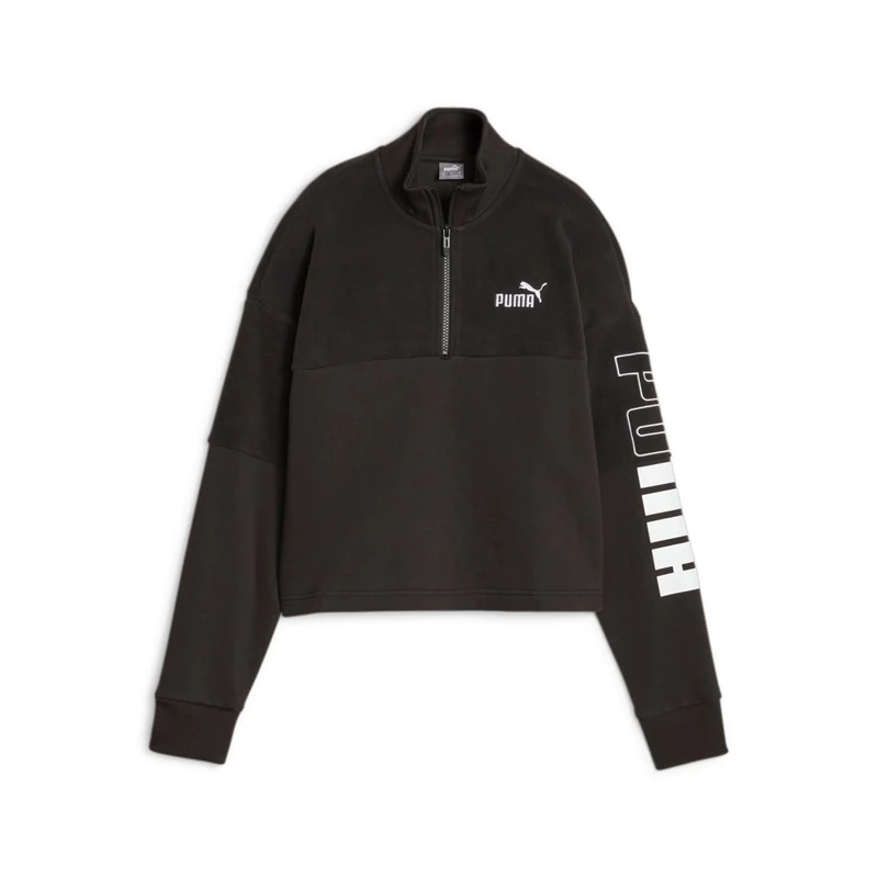 PUMA POWER Colorblock High Neck Crew Winterized - Image 1