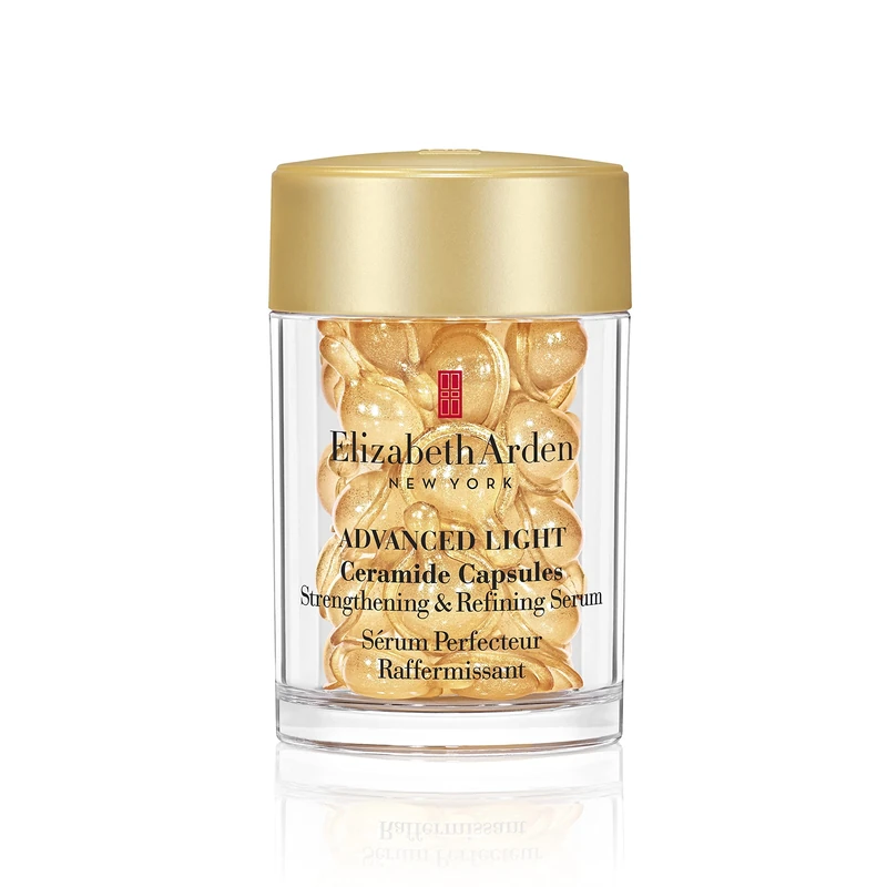 Elizabeth Arden Advanced Light Ceramide Capsules Strengthening & Refining Serum (30 pcs) Anti-Ageing Skincare to Nourish & Restore Skin, for Day & Night