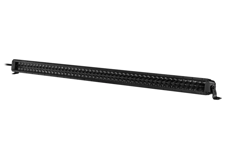 HELLA 1GJ 358 197-441 LED-Worklight - Black Magic Double Row Lightbar 52" - 12/24V - Dual Version - 19600lm - Mounting/Screw Connection - Vertical - Off-Road Lighting - Cable: 2000mm