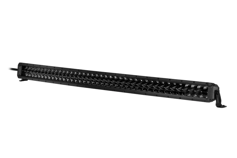 HELLA 1GJ 358 197-621 LED-Worklight - Black Magic Double Row Curved Lightbar 40" - 12/24V - Dual Version - 16000lm - Mounting/Screw Connection - Vertical - Off-Road Lighting - Cable: 2000mm