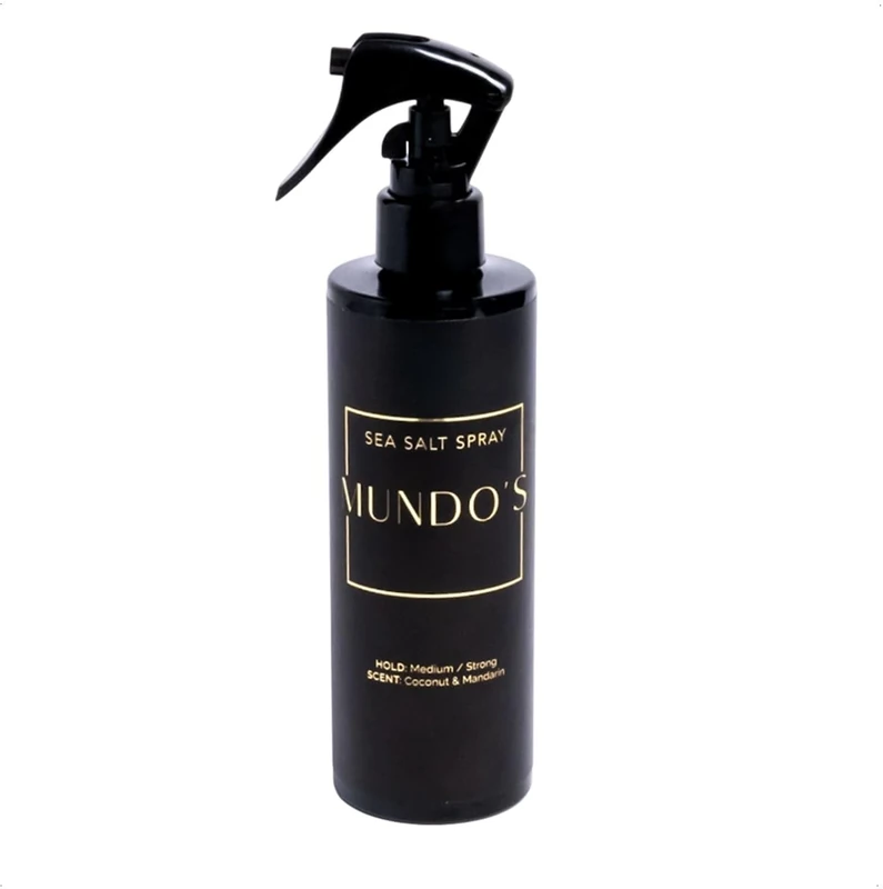MUNDO'S GROOMING Sea Salt Styling Spray for Men, Texturizing Hair Spray with Matte Finish, Adds Volume & Natural Texture, Lightweight & Refreshing, 250ml