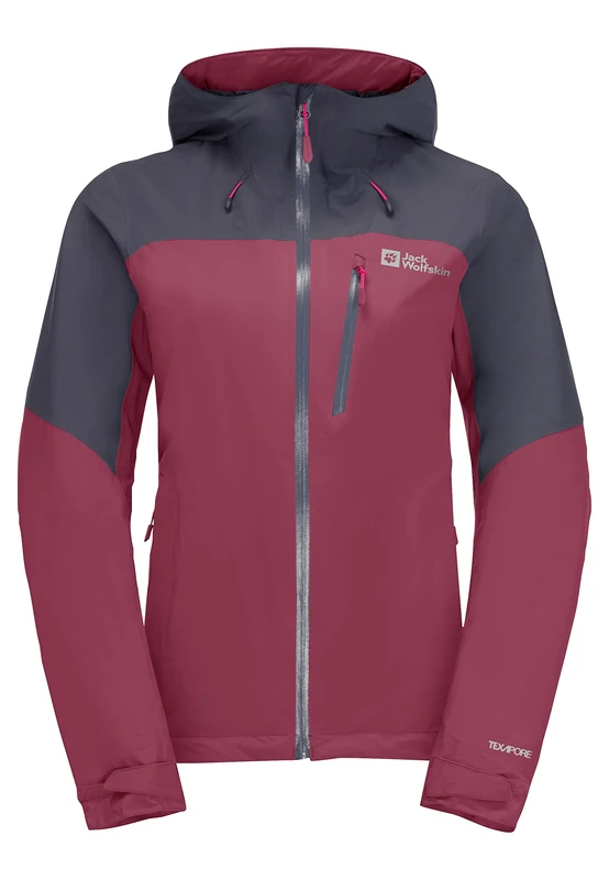 Jack Wolfskin GO Hike Jacket W Sangria Red L