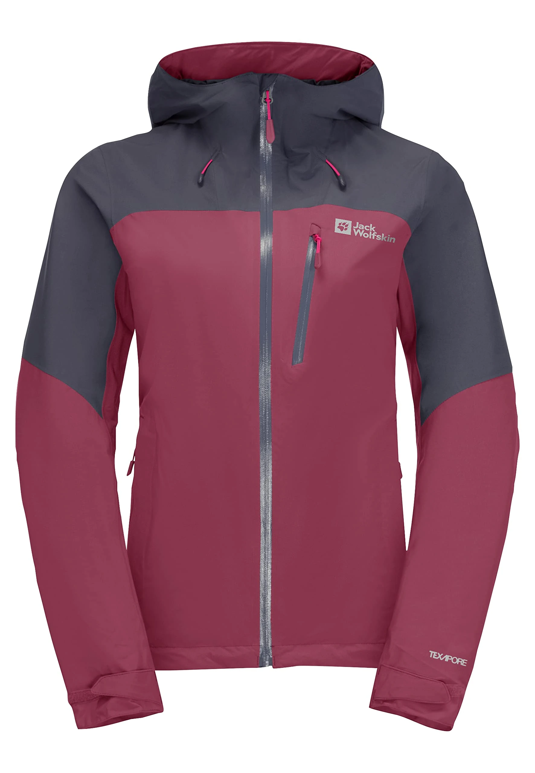 Jack Wolfskin GO Hike Jacket W Sangria Red S