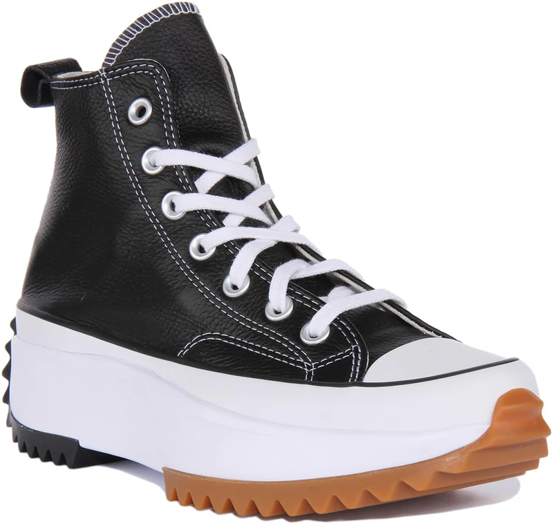 CONVERSE A04292C Run Star Hike Women Black/White/Gum UK 5