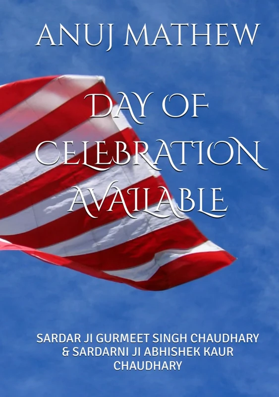 DAY OF CELEBRATION AVAILABLE: SARDAR JI GURMEET SINGH CHAUDHARY & SARDARNI JI ABHISHEK KAUR CHAUDHARY - Image 1