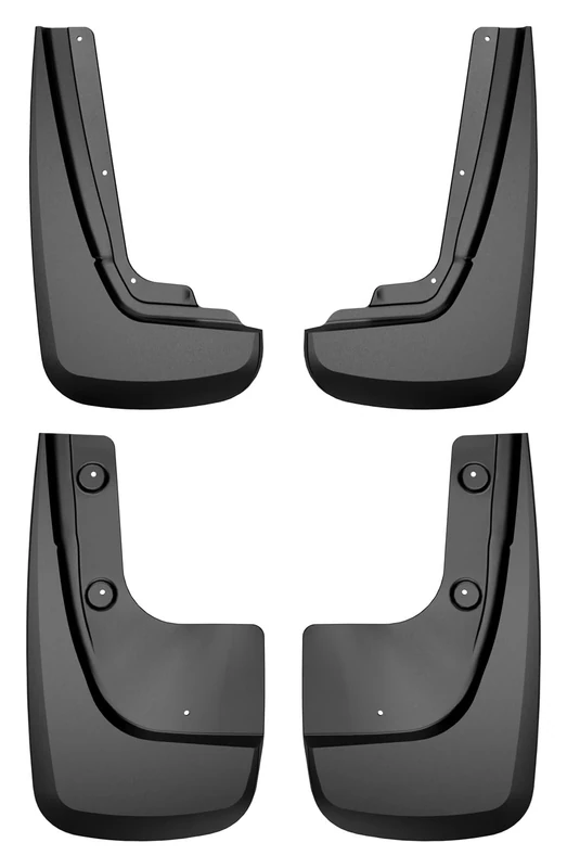 Husky Liners — Front & Rear Mud Guards | Fits 2022-2024 Jeep Grand Cherokee (Includes 4XE models, Excludes WK & L Series) Black, 4 pc. | 58096