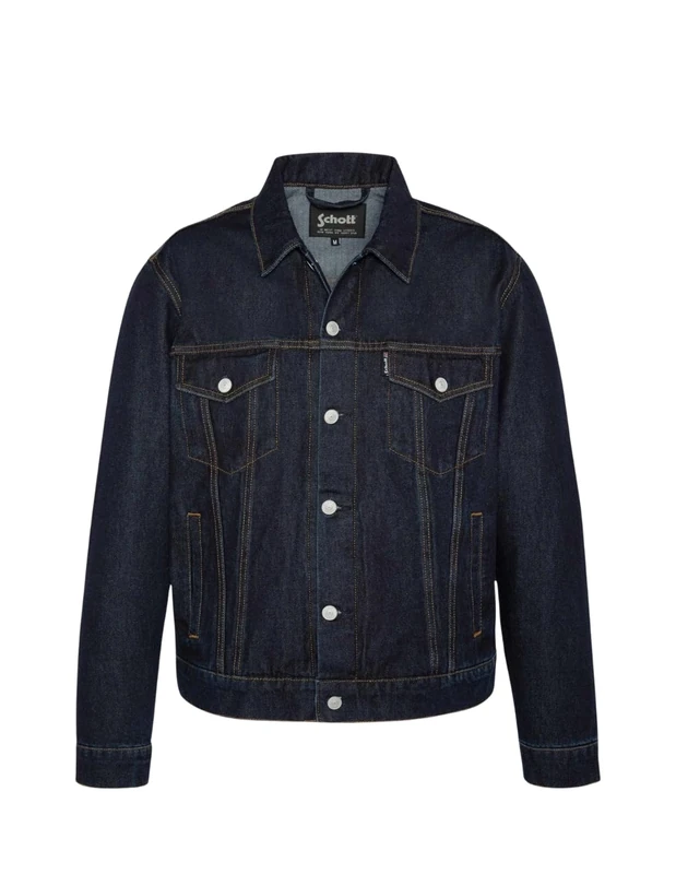 Schott NYC Men's Trucks Jacket, Raw, S