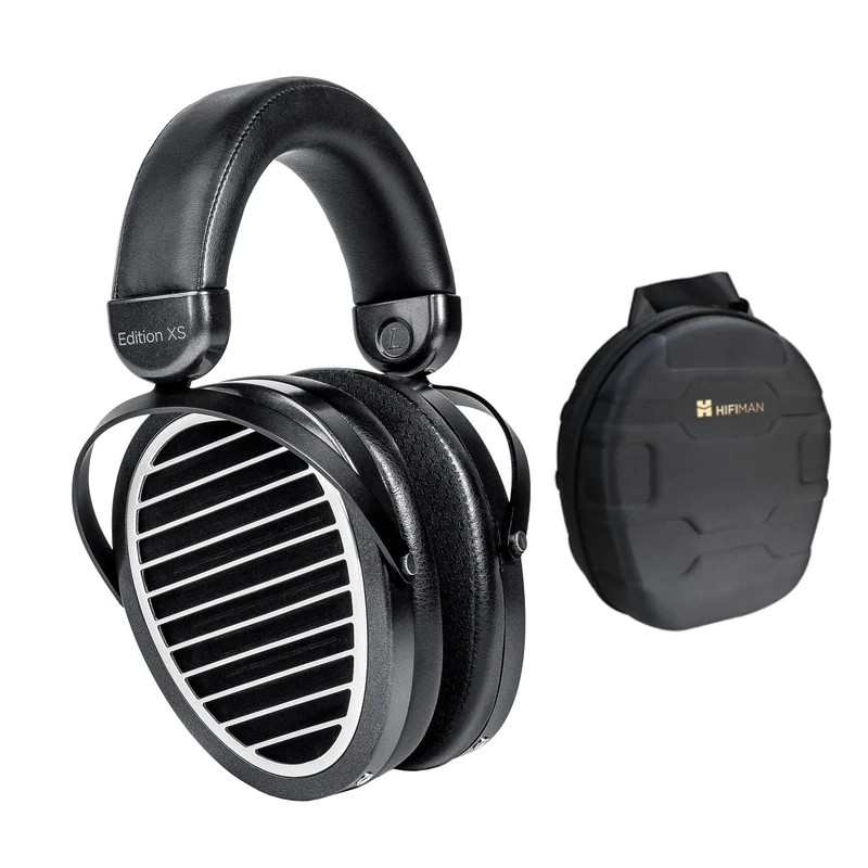 HiFiMAN Edition XS Stealth Magnets Planar Magnetic Hi-Fi Headphones +Headphone Travel Case-Black
