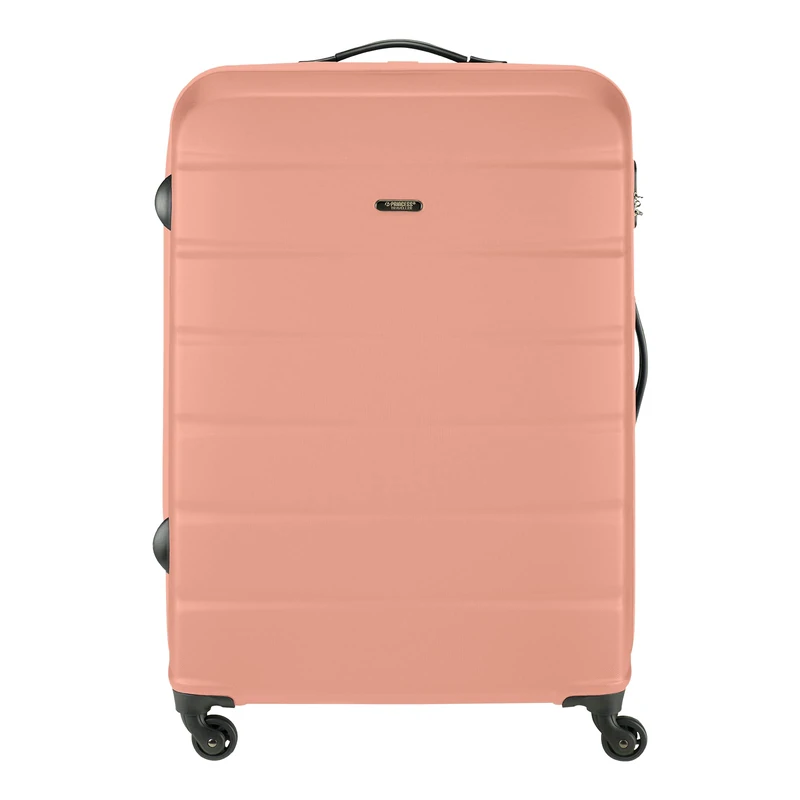 Princess Traveller Grenada - Suitcase Set - Dirty Pink - SML, Dirty Pink, SML, Hard Shell Trolley with Swivel castors