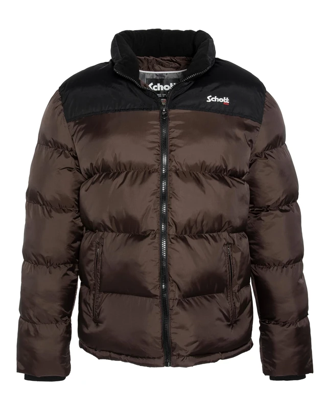 Schott NYC UTAH Unisex Jacket, Dark Brown, S