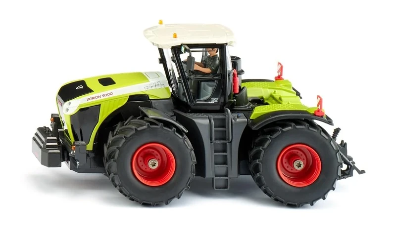siku 6788, Claas Xerion 5000 TRAC VC Tractor with Special 25th Anniversary Print, Green, Metal,Plastic, 1:32, RC, Remote Control Module Not Included, Control via App