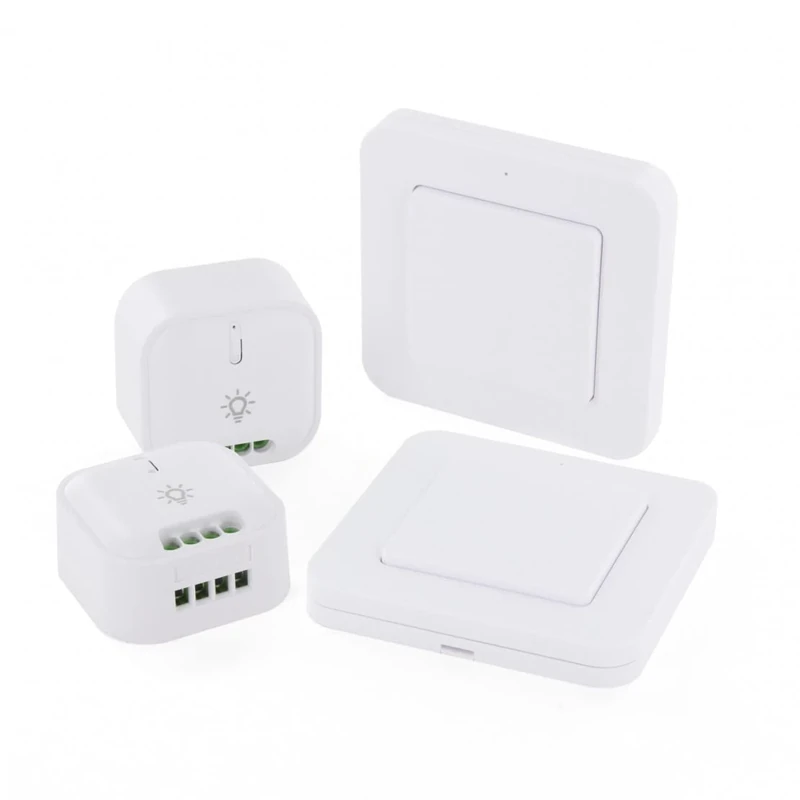 DiO Connected Home Set of 2 On/Off Lighting Module with 2 Wireless Switches - Image 1