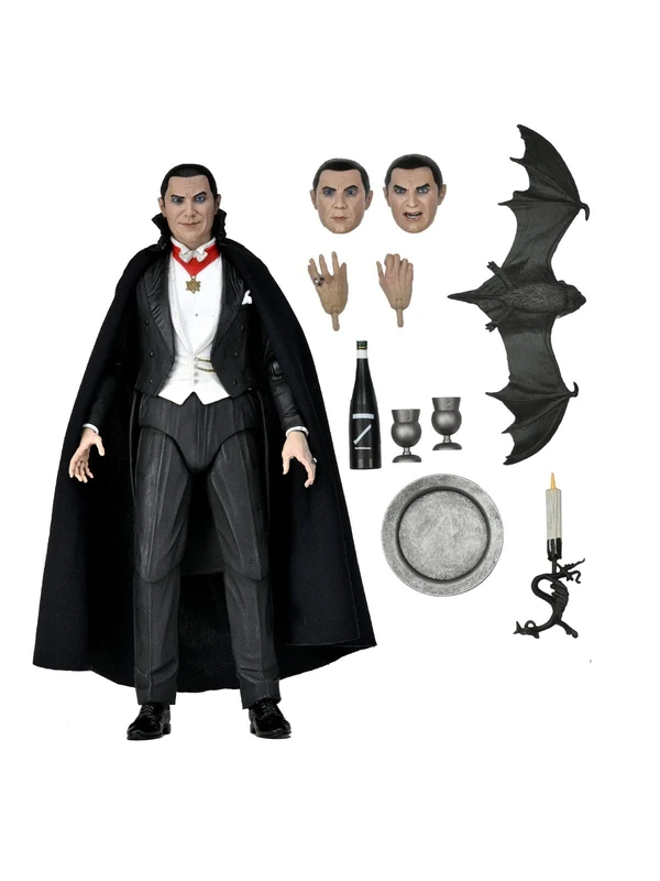 NECA Universal Monsters Ultimate Dracula Plastic Action Figure Gift Boxed, Siehe Abbildung