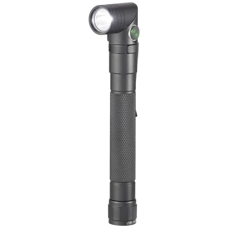 Toolcraft 2 in 1 SMD LED Flashlight Strobe Mode USB Interface Adjustable Flashlight with Belt Clip Battery - Image 1