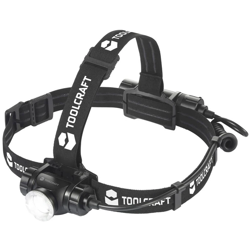 Toolcraft TO-7838472 SMD LED Headlamp Battery-Operated 1000lm 5.5h TO-7838472
