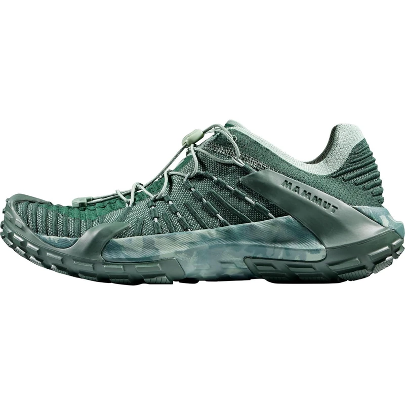 Mammut Men Hueco Knit Ii Hiking Shoe, Dark Jade Jade, 13 UK