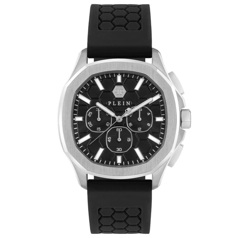 Philipp Plein Men Skeleton Spectre Chronograph Quartz Watch