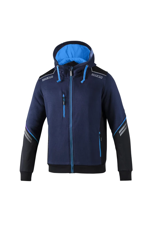 sparco Tech Ndis Men's Hoodie Navy Blue - Image 1