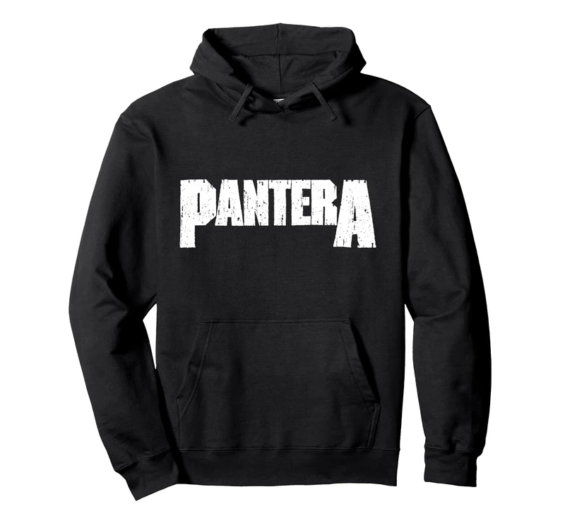 Official Pantera White Logo Pullover Hoodie - Image 1