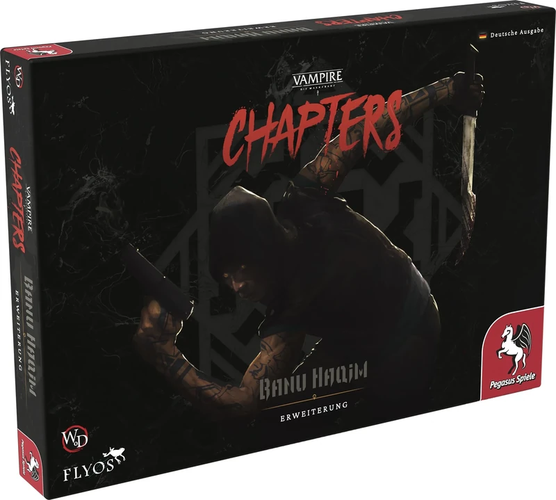 Pegasus Spiele 56416G Vampire: The Masquerade - Chapters: Banu Haqim [Expansion] Board Games