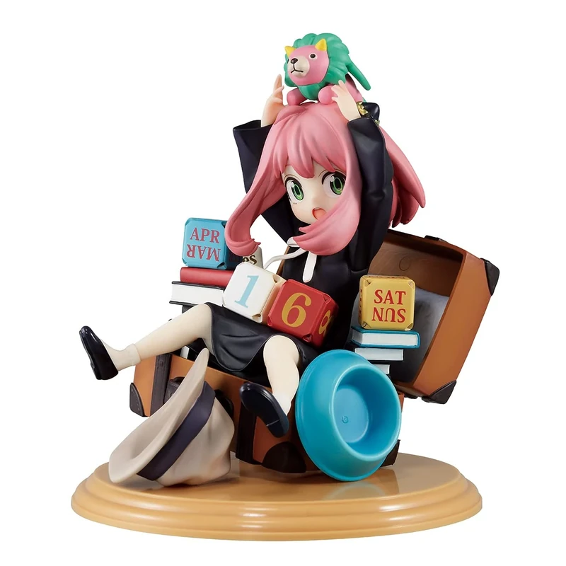 BANDAI Ichibansho Ichiban - Spy x Family - Anya Forger with Block Calendar (Mission Start! Version 1.5), Spirits Figure