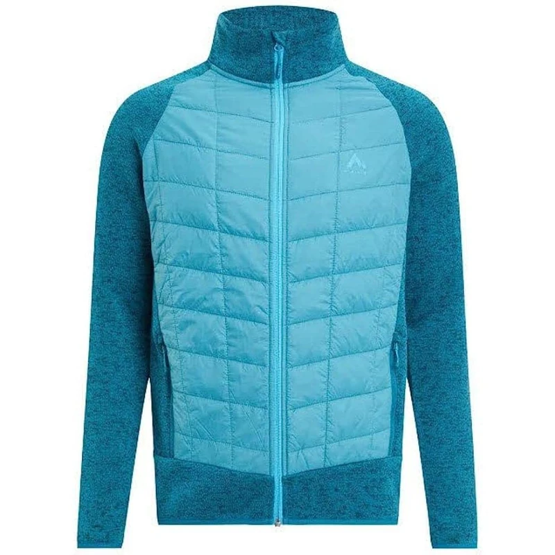 Mckinley Skeena Jacket Melange/Blue Petrol 3XL