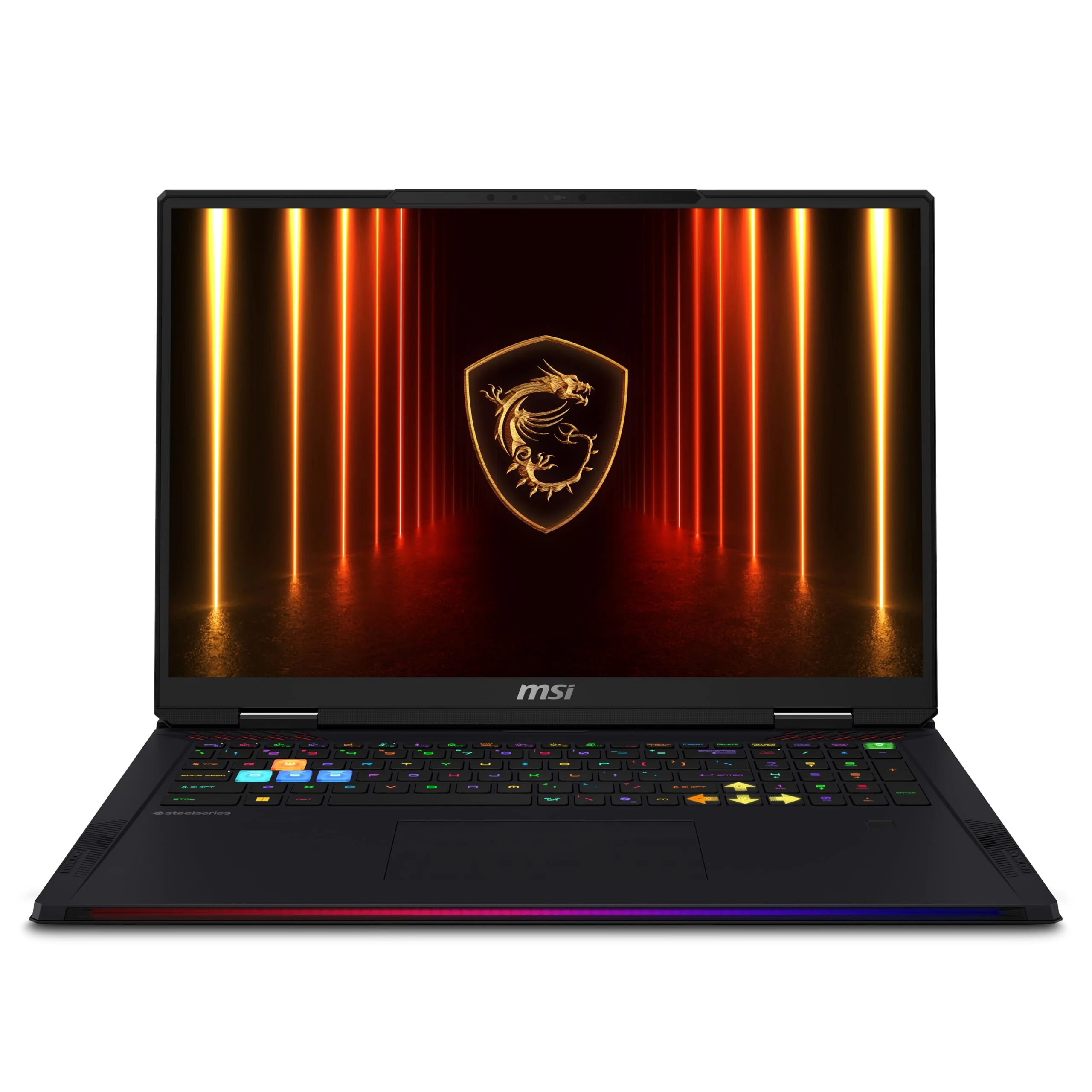 MSI Raider 18 HX AI Gaming laptop- (18" UHD+, MiniLED, 120Hz,Intel® Core Ultra 9 285HX, NVIDIA® GeForce RTX 5080 Laptop GPU, GDDR7 16GB, 64GB RAM,4TB SSD,Windows® 11 Home Advanced)- Core Black