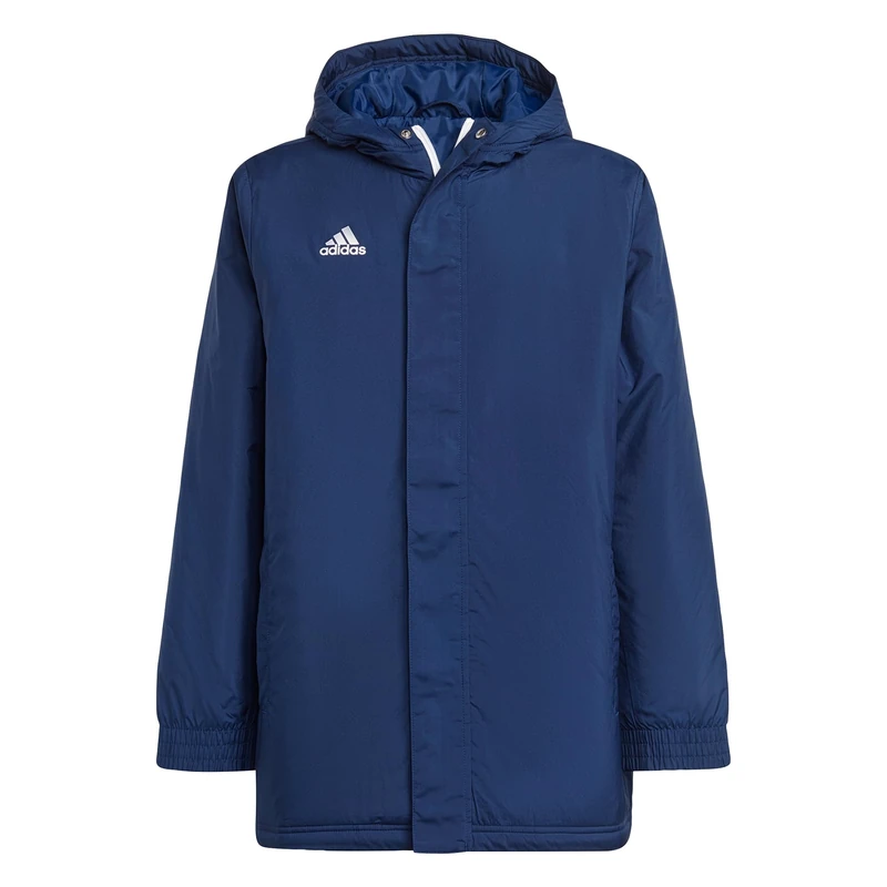 adidas Unisex Kids Entrada 22 Stadium Jacket, Team Navy Blue 2, 15-16 Years