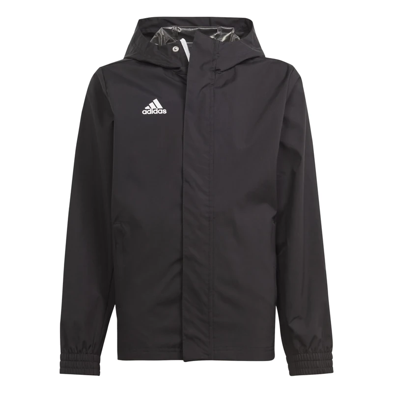 adidas Unisex Kids Entrada 22 All-Weather Jacket, Black, 15-16 Years