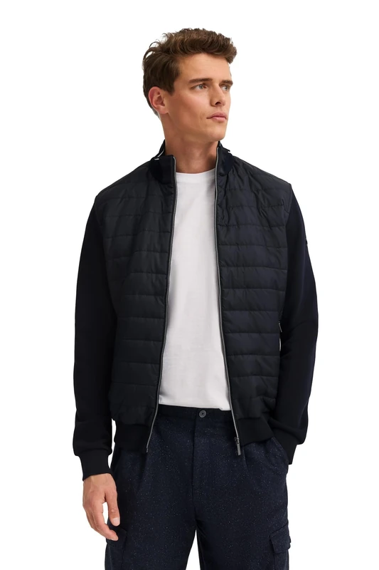bugatti Men's Sweatshirt, Marine-390, L