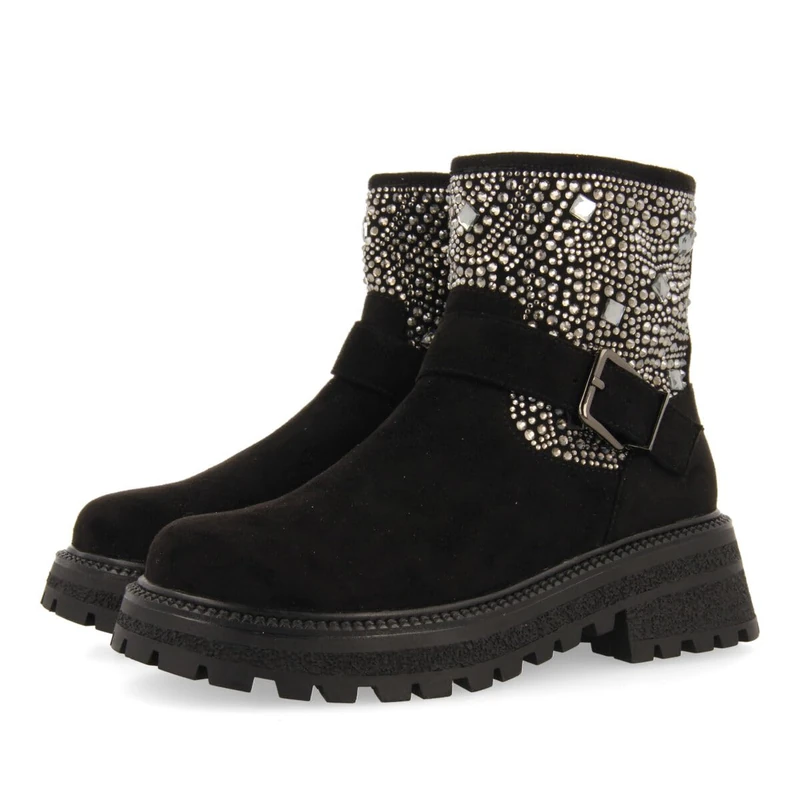 GIOSEPPO Sandl, Girls' Boots, Black/White, 6 UK - Image 1
