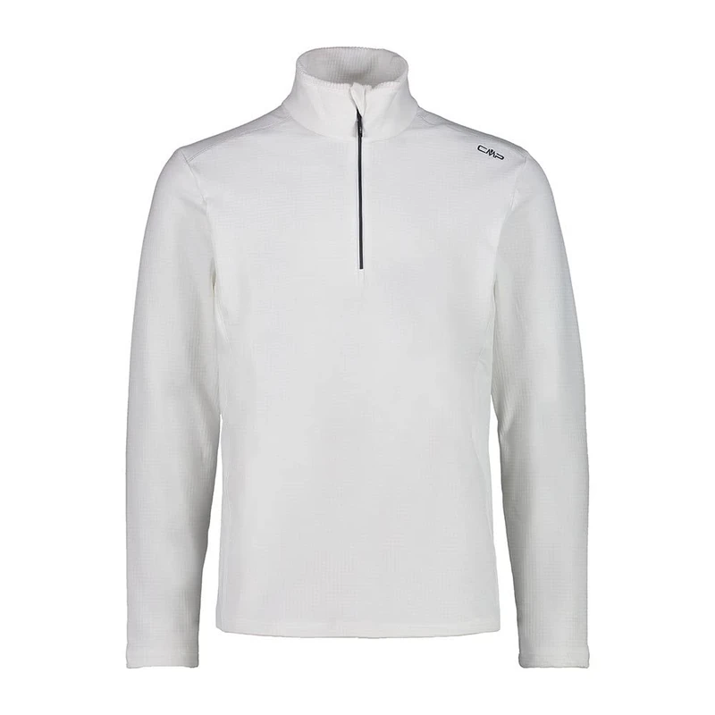 CMP - Man Sweat, White-B.Blue, 54