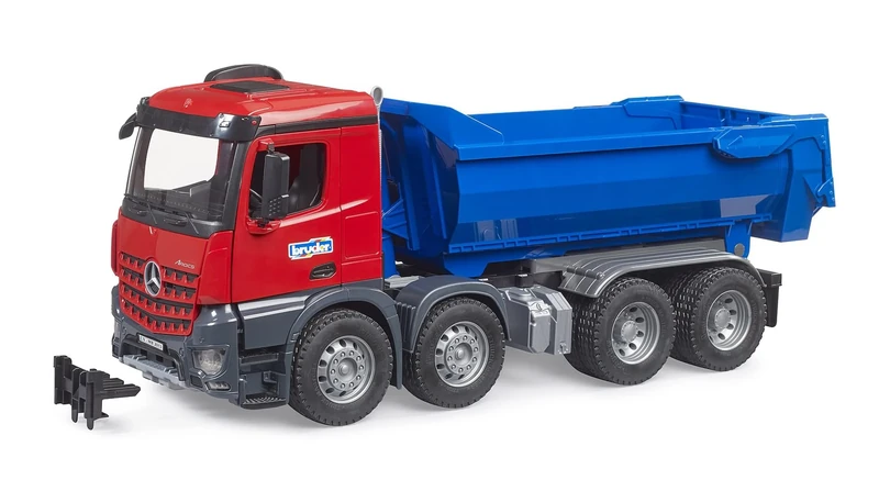 Bruder 03621 MB Arocs Halfpipe Tipping Truck - 1:16 Vehicles, Trucks, Trucks, Construction Vehicle, Construction Site, Toy from 3 Years