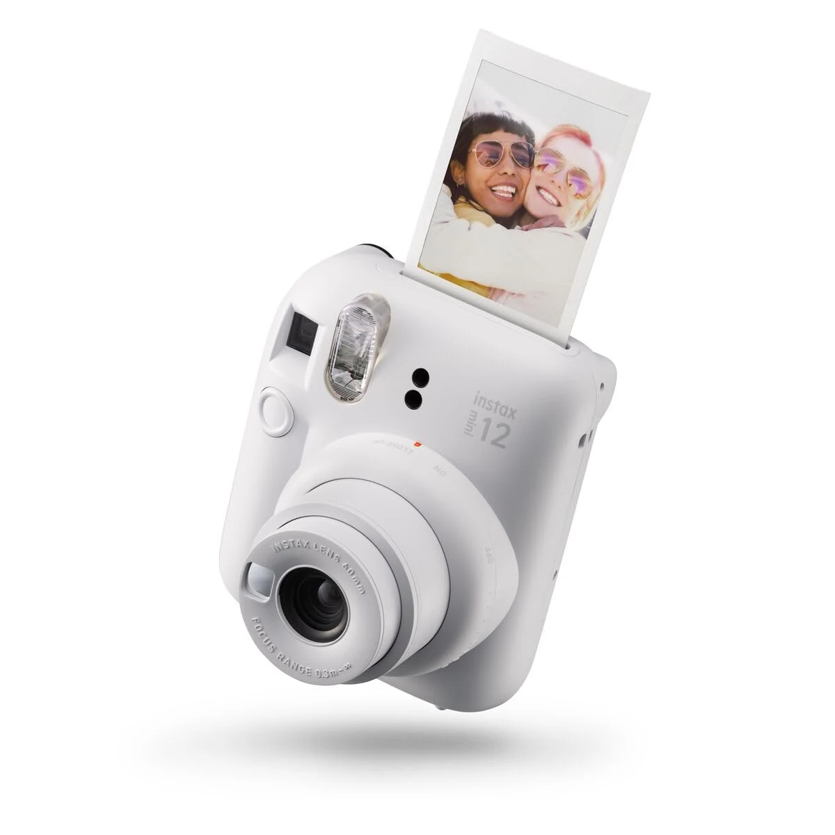 instax mini 12 camera, CLAY WHITE