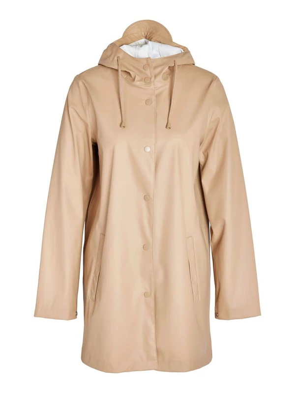 Noisy may Women's Nmsky L/S A-line Raincoat Noos Raincoat, Nomad, XL
