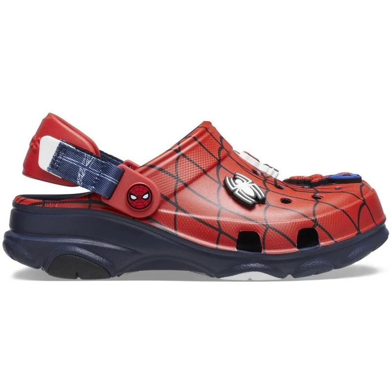 Crocs Unisex Kids Clog,Spider-Man All Terrain Clog K,Navy,12 UK Child