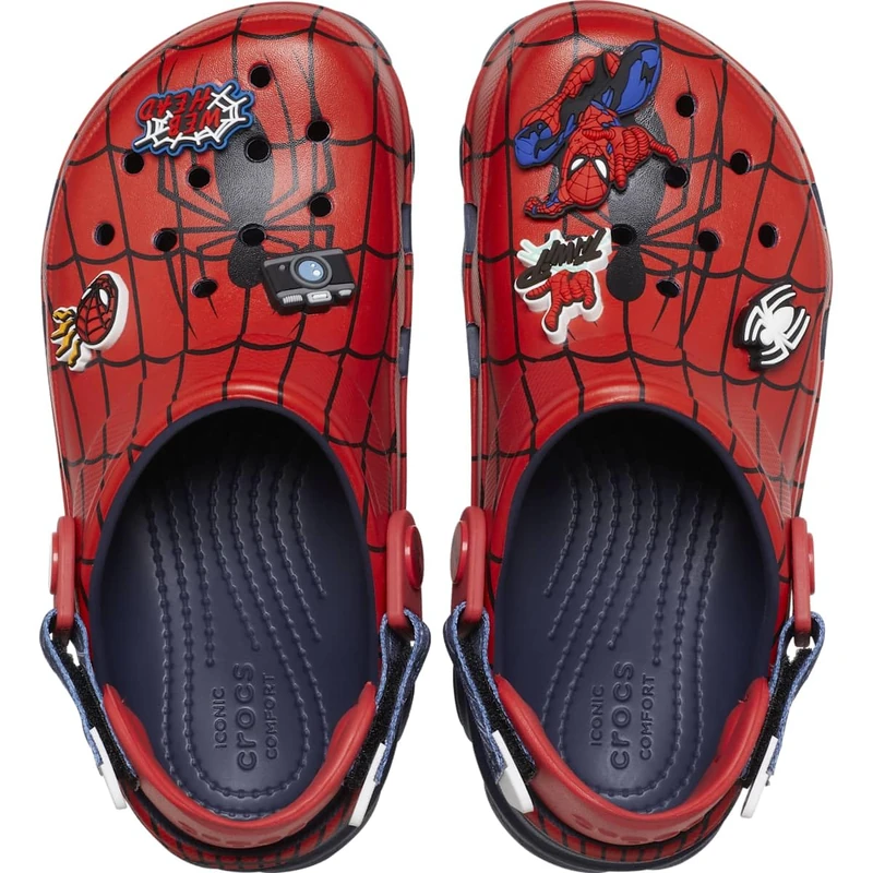Crocs Unisex Kids Clog,Spider-Man All Terrain Clog K,Navy,11 UK Child