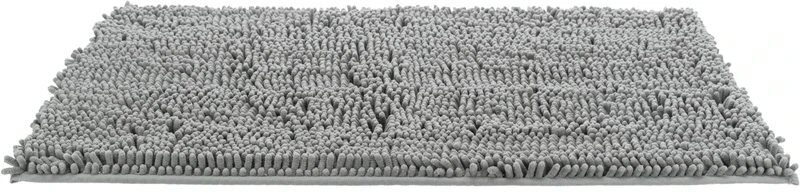 TRIXIE Absorbent Waterproof Dirt Trapper Dog Mat 120 x 80 cm Grey