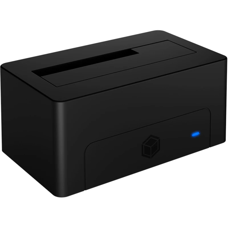 ICY BOX IB-1121-U3 USB 3.0 HDD / Hard Drive Docking Station for SATA 2.5" and 3.5" SATA Cloning Station and Hard Drive Reader Adapter External Black
