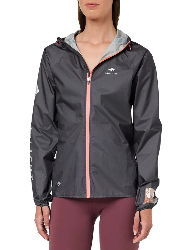 RaidLight Women's ULTRALIGHT 2.0 MP+ JACKET, 22X DARK GREY/ORANGE, - Image 1