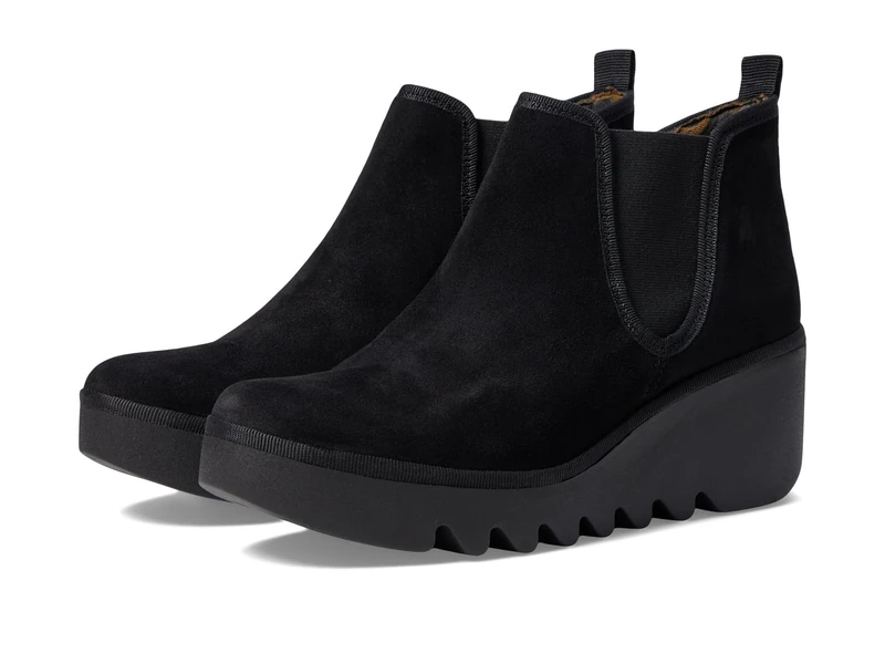 FLY London Women's BYNE349FLY Chelsea Boot, Black, 4 UK