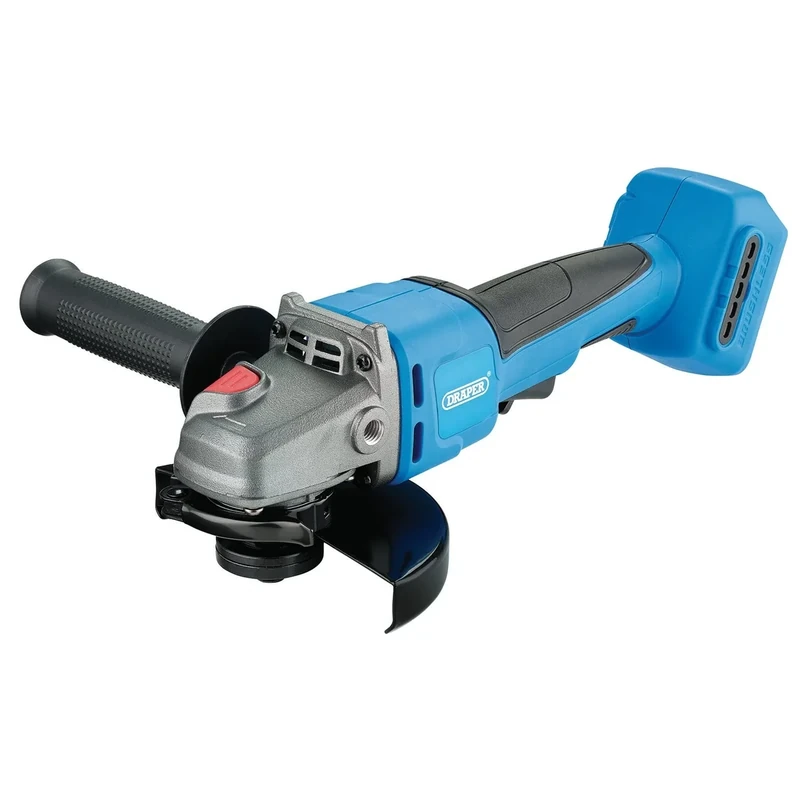 Draper 98104 D20 20V Brushless Angle Grinder, 115/125mm (Sold Bare)