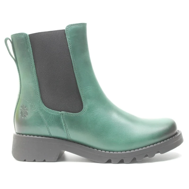 FLY London Women's ROPE978FLY Chelsea Boot, Shamrock Green, 3 UK - Image 1