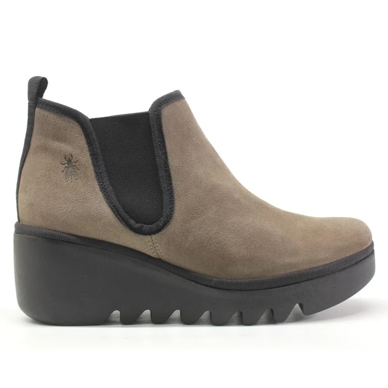 FLY London Womens Byne349fly Chelsea Boot, Taupe, 4 UK
