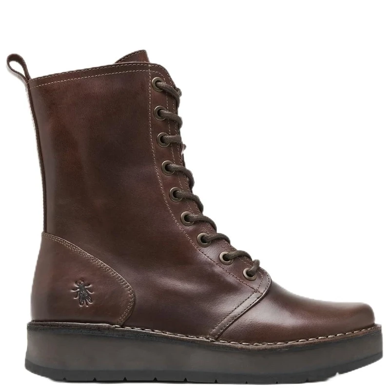 FLY London Womens Rami043fly Ankle Boot, Wine, 6 UK