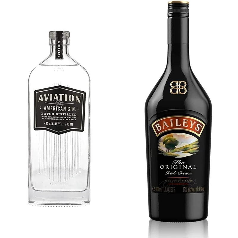 Aviation American Gin, 700ml & Baileys Original Irish Cream Liqueur 1L